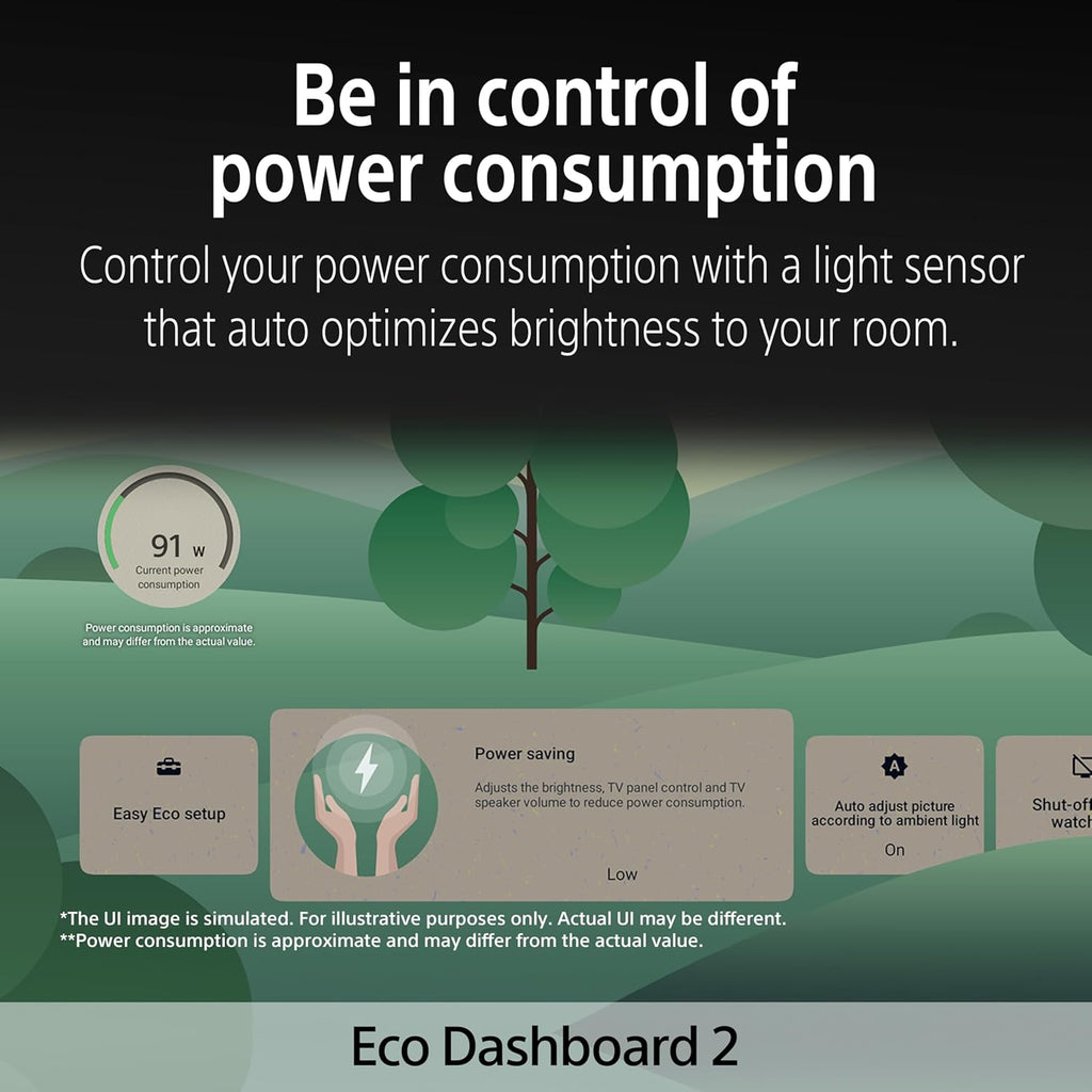 Sony 108 cm (43 inches) K-43S22BM2 BRAVIA 2M2 Series 4K Ultra HD Smart LED Google TV