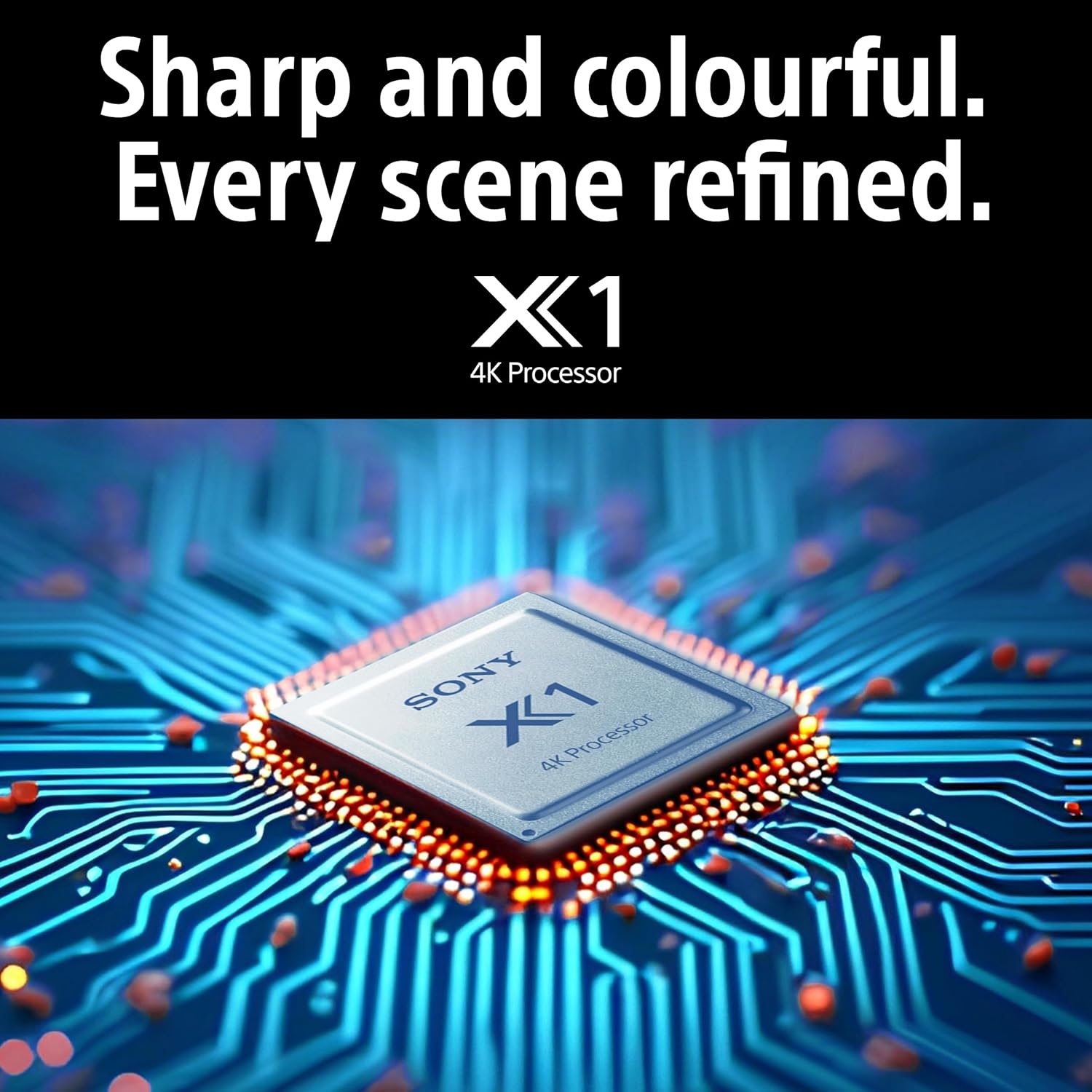 Sony 108 cm (43 inches) K-43S22BM2 BRAVIA 2M2 Series 4K Ultra HD Smart LED Google TV