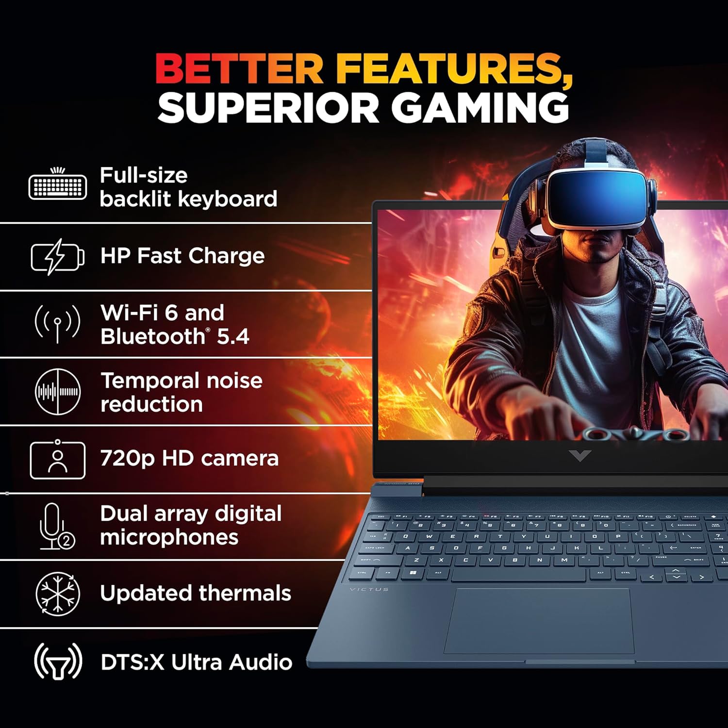 HP Victus FA2191TX Gaming Laptop