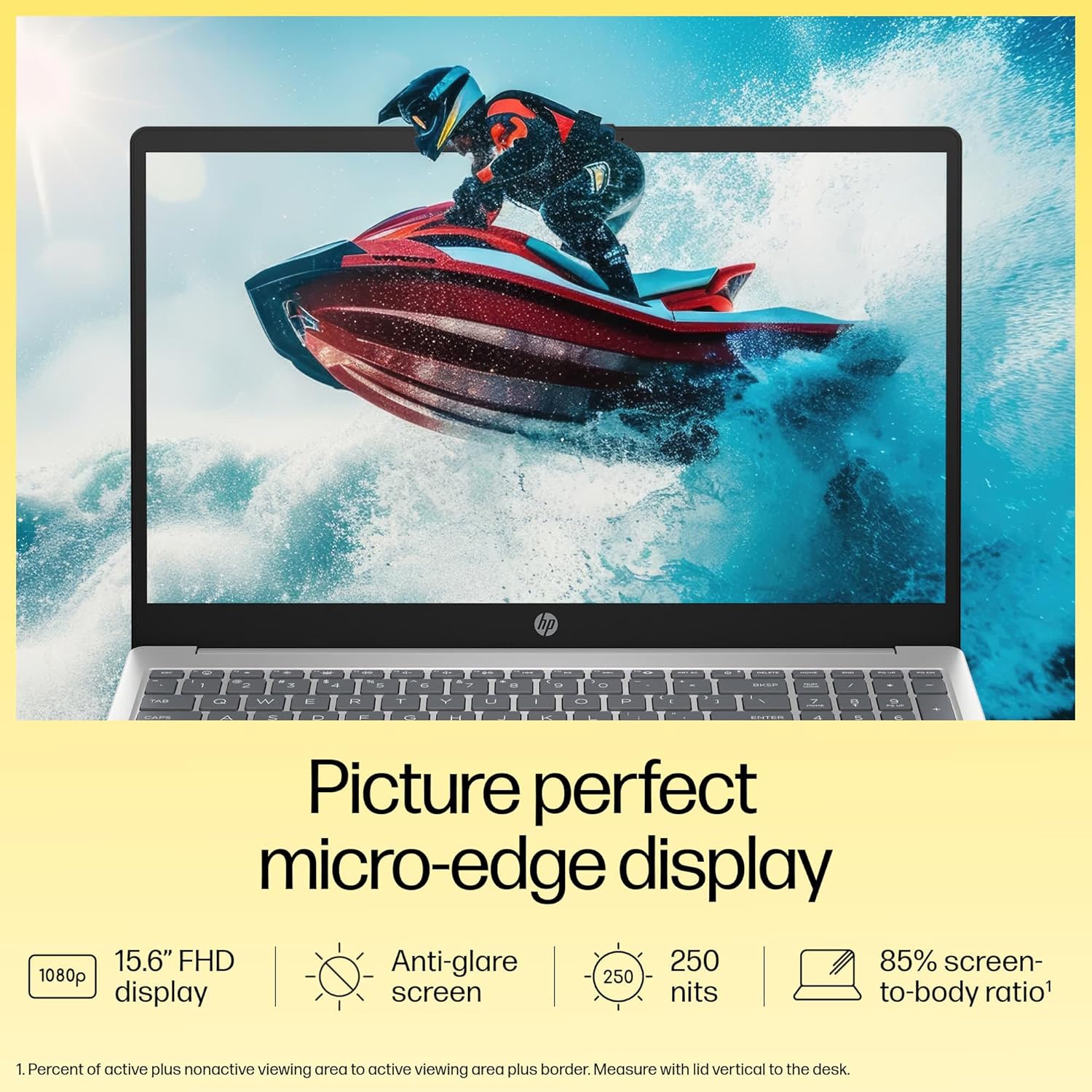 HP 15s-fc0155AU AMD Ryzen 5 7520U (8GB LPDDR5, 512GB SSD)
