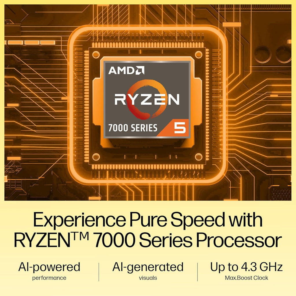 HP 15s-fc0155AU AMD Ryzen 5 7520U (8GB LPDDR5, 512GB SSD)