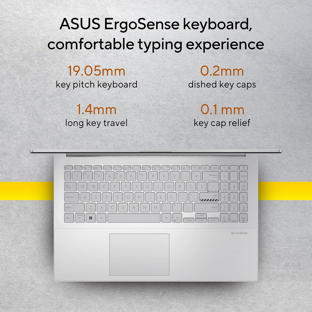 ASUS Vivobook 15, E1504FA-NJ132WS, AMD Ryzen 5 7520U