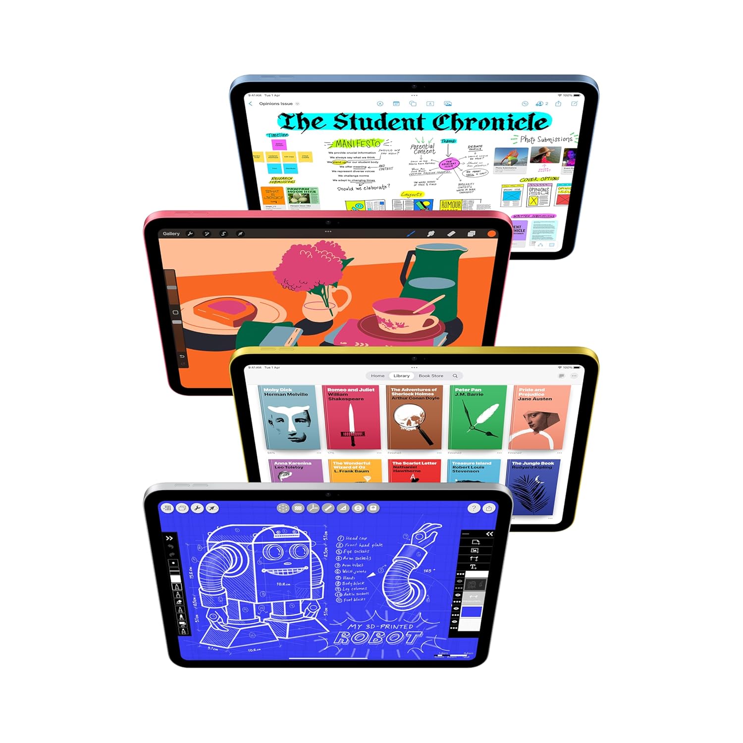 Apple iPad 11″: A16 chip 128GB, 27.69 cm (11″) Model 2025