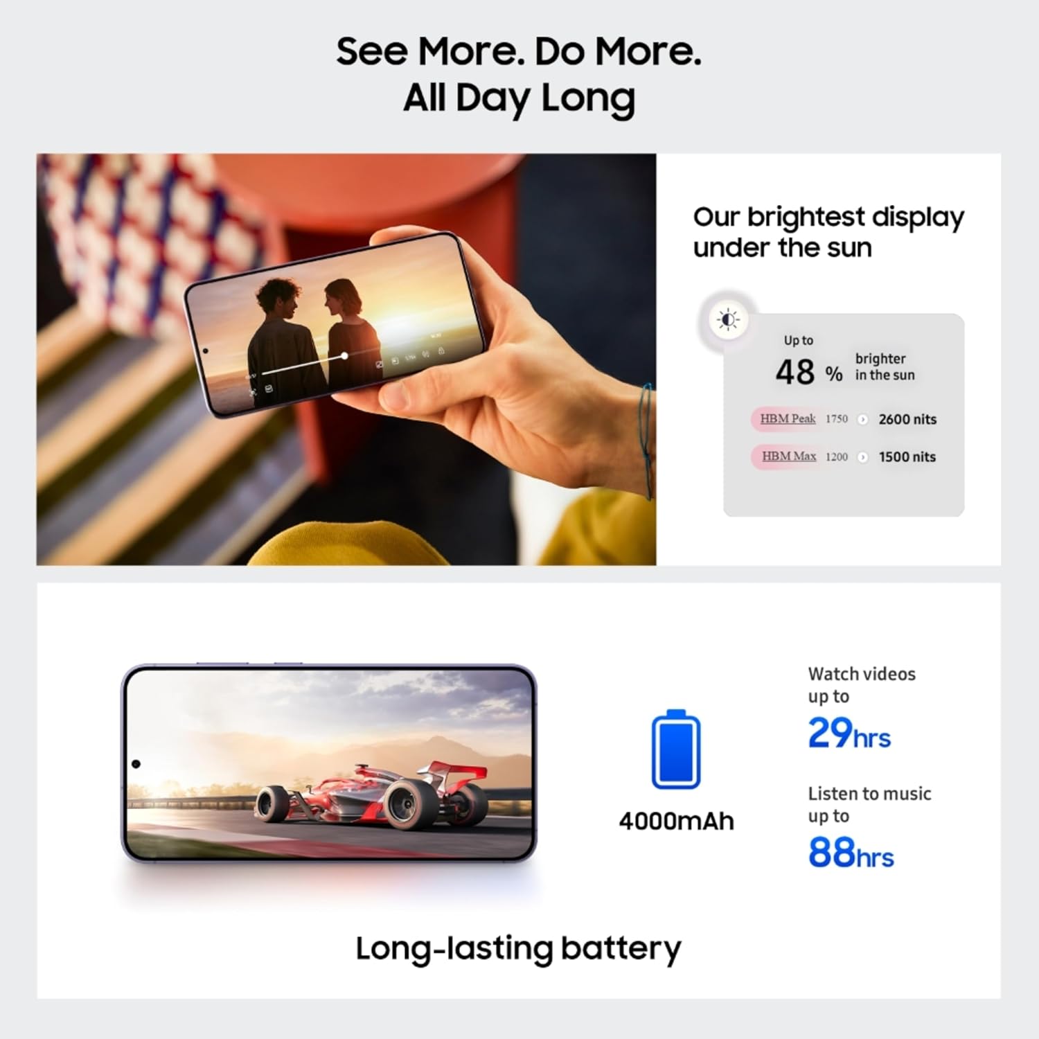 Samsung Galaxy S24 5G AI Smartphone (Onyx Black, 8GB, 256GB Storage)