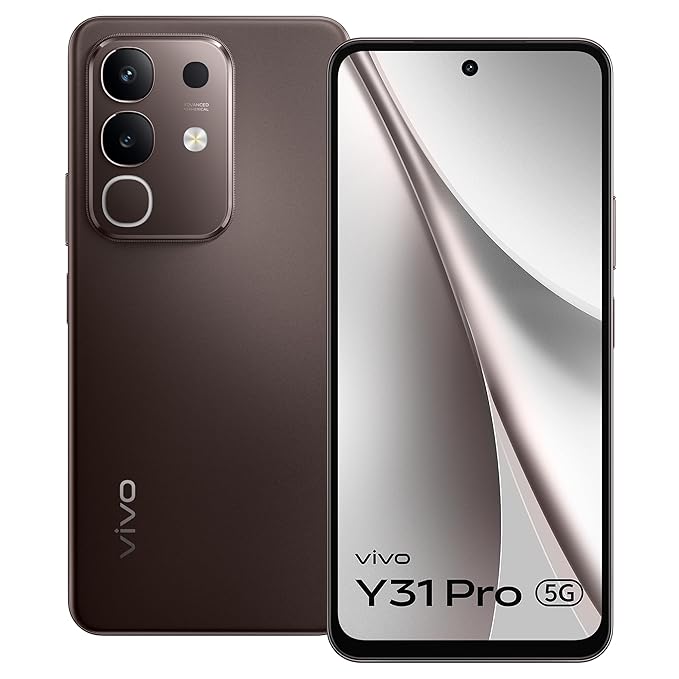 vivo Y31 Pro 5G (Mocha Brown, 8GB RAM, 256GB Storage)
